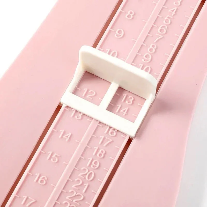 Children\'s Foot Length Measuring Ruler Fittings Kids Toddler Foot Measure Gauge Shoes Size Measuring Ruler Tool Baby Boy Girl