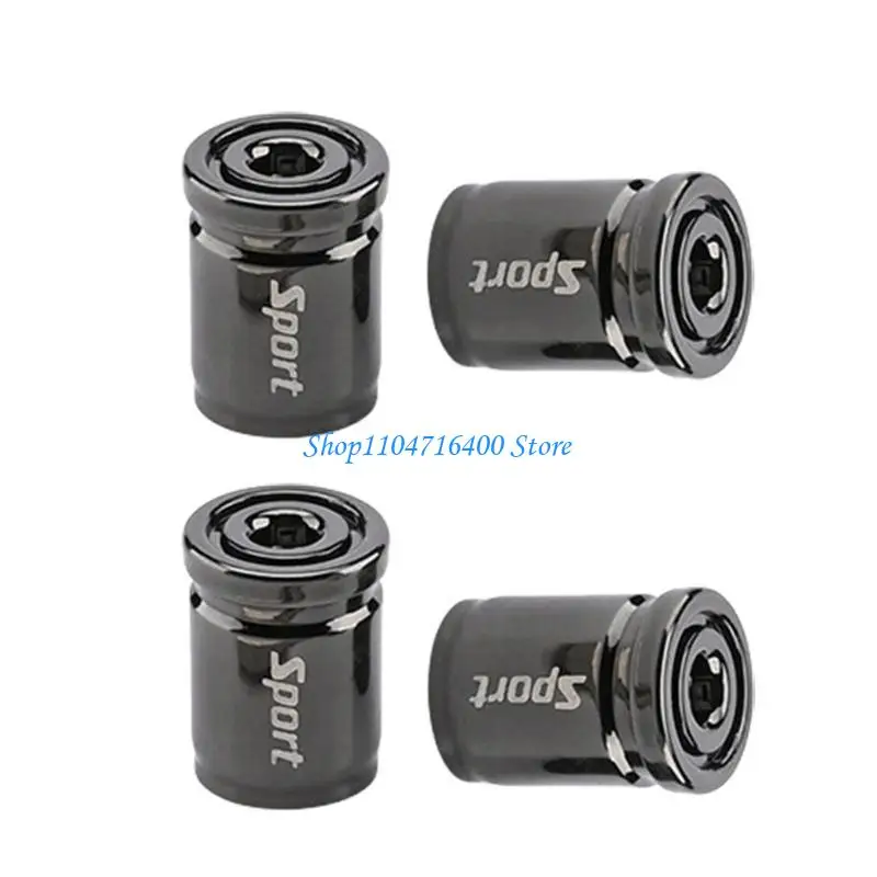 

y1gd Compact Anti Theft Tire Valves Caps Tire Valves Stem Covers for Car & Motorcycles
