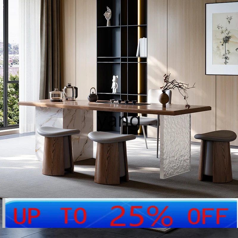 

LH modern simple living room home office high sense kettle integrated tea table