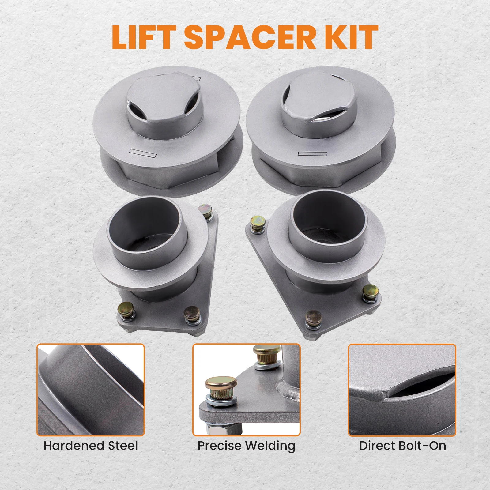 

Leveling Lift Kit 2.5" Front Rear Spacers for Jeep Liberty KK 2008-2012 4WD new