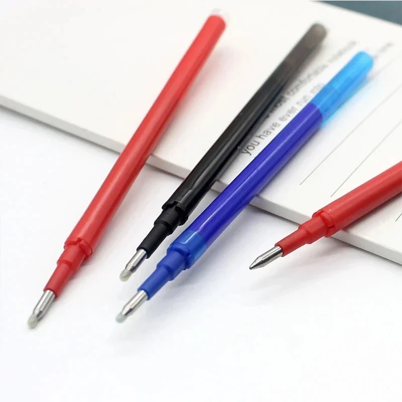 50 Pcs/Set 0.7mm Magic Erasable Pen Refill for Pilot Frixion Pen Blue/Black/Red Ink Office Writing Accessories School Stationery