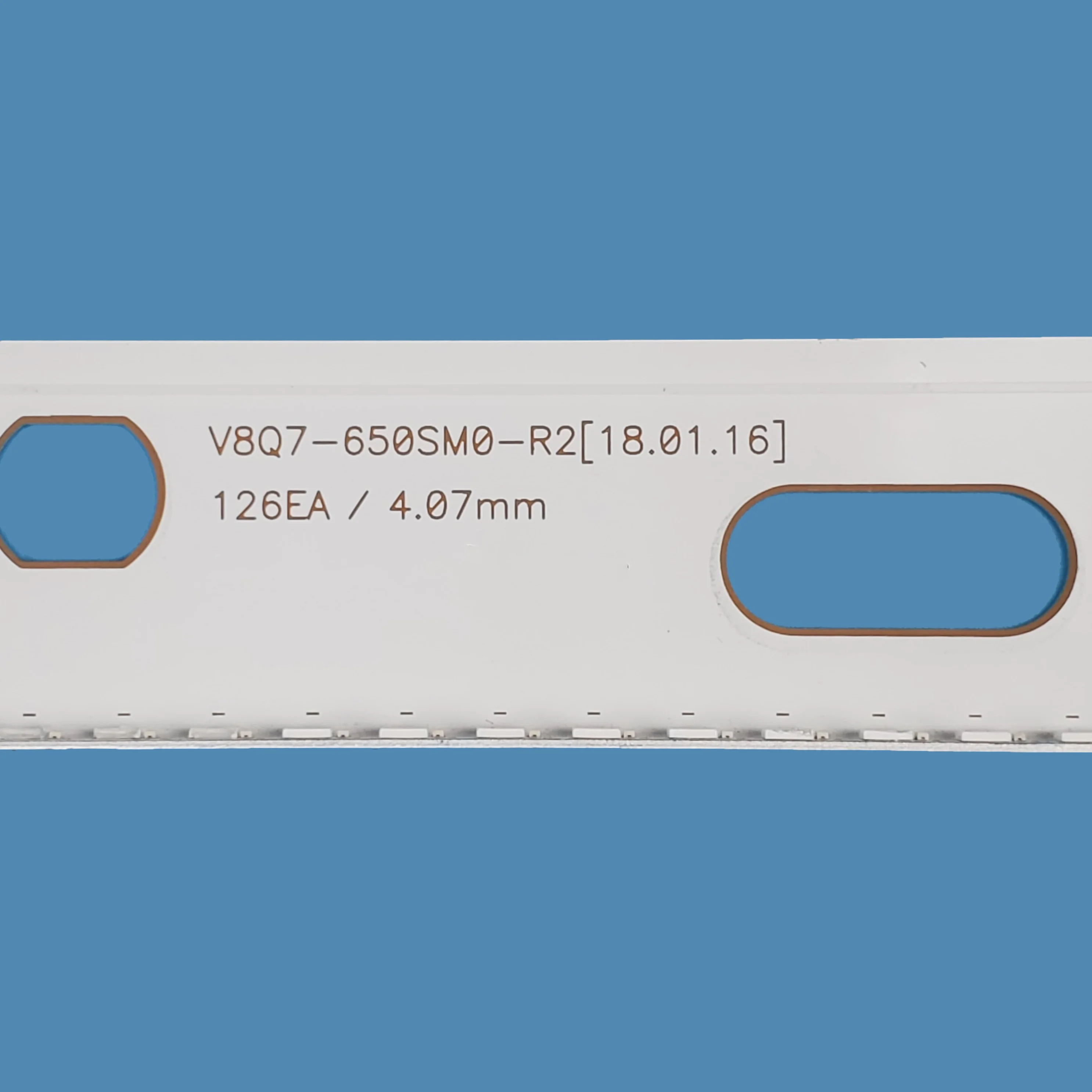 For Samsung TV Strip V8Q7-650SM0-R2 LM41-00581A BN96-45622A QN65Q7 New 2PCS LCD TV Backlight