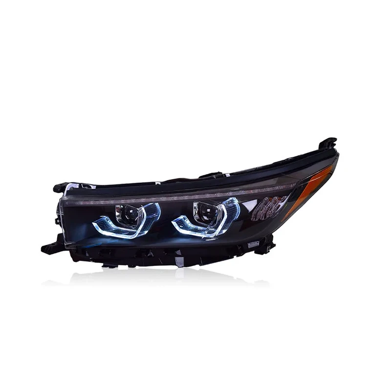 Car Headlight Styling FOR Toyota Highlander 2018-2021 Front Light DRL Head Lamp Upgrade LED HID Projector Lens Auto Accessories