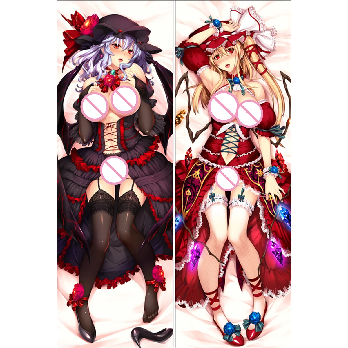 

Anime Girl Remilia Scarlet Dakimakura Izayoi Sakuya Pillowcase Reiuji Utsuho Long Life Size Sexy Hugging Body Pillow Cover