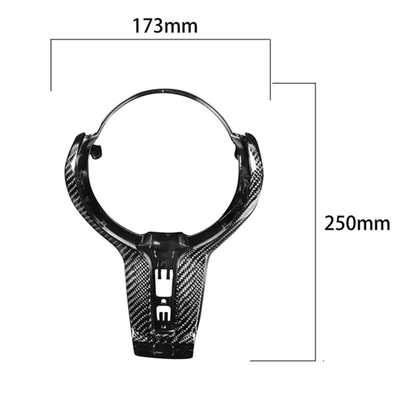 Carbon Fiber Steering Wheel Trim Chassis Gear paddles For M-Sport F20 F22 F30 F31 F32 F33 F36 F10 M F06 F12 F13 X5 F15 X6 F16