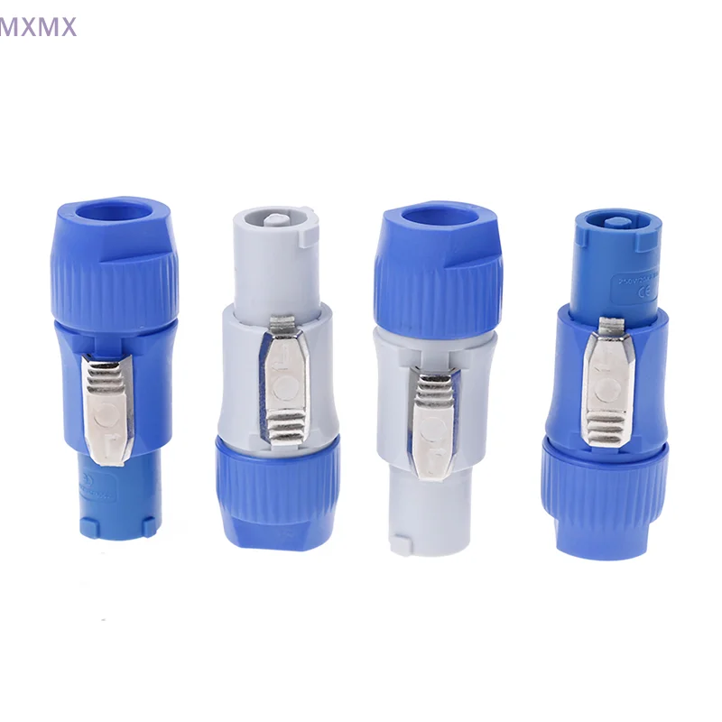 NEW 10Pcs NAC3FCA Speakon Male Plug 3Pin Powercon Connector 20A 250V AC Power Plug