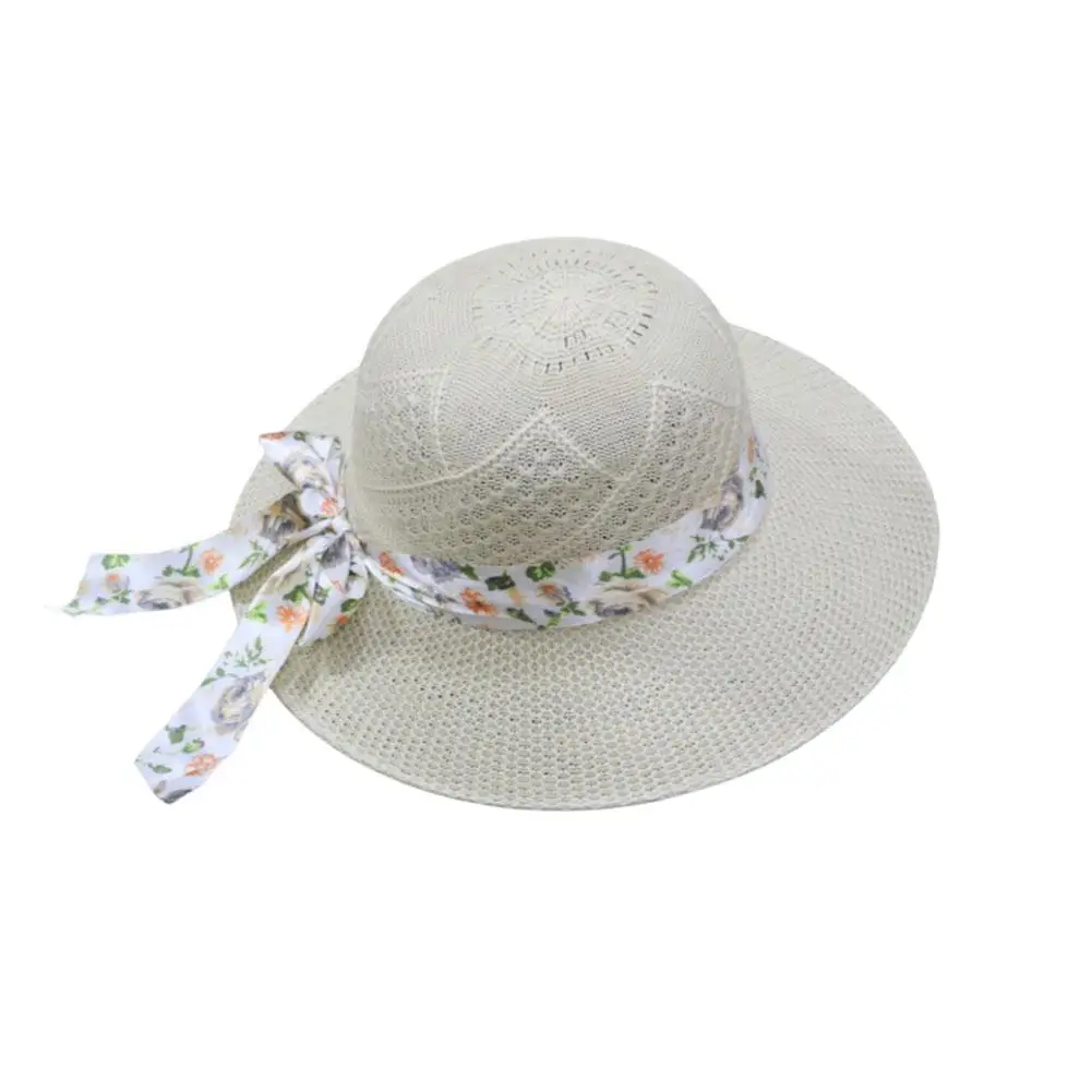 1PCS Holiday Breathable Fisherman Hats Women Girls One Sun Protection UV Brim Size Cap Women Beach Wide Hats Hat Straw X4J7