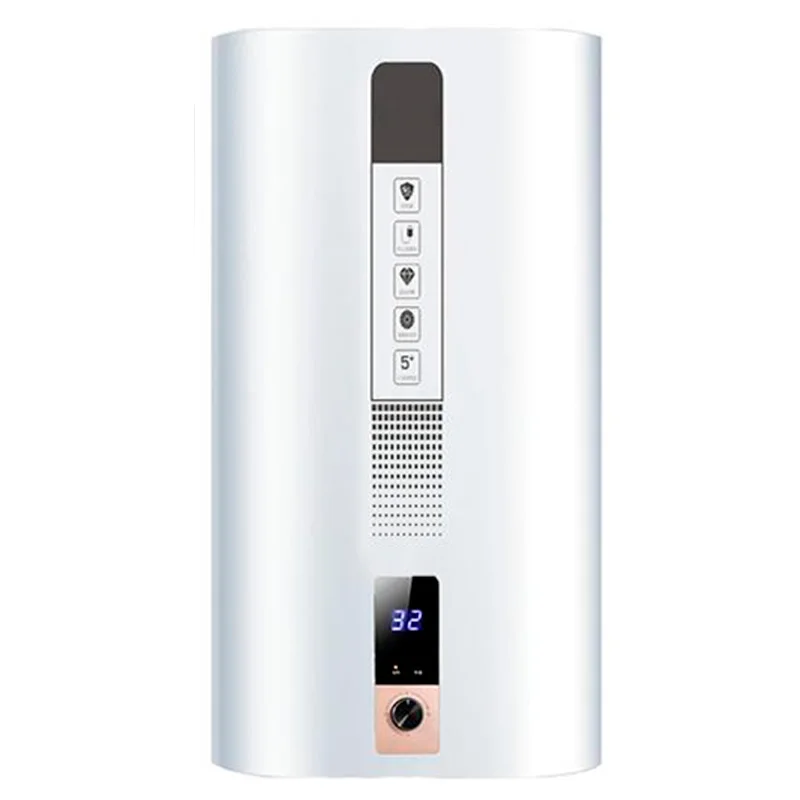 

Free Sample 40L2000W Vertical Electric Water Heater Double Bile Rapid Heat Storage Household Heater Flat Bucket Small Space Bath