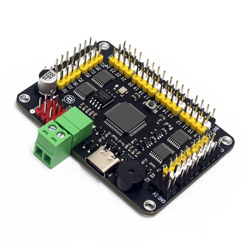 16/24/32 Channels Robot Servo Control Board Controller for Windows for Mac PS2 Wireless Control DIY Kit USB/UART Connection Mod