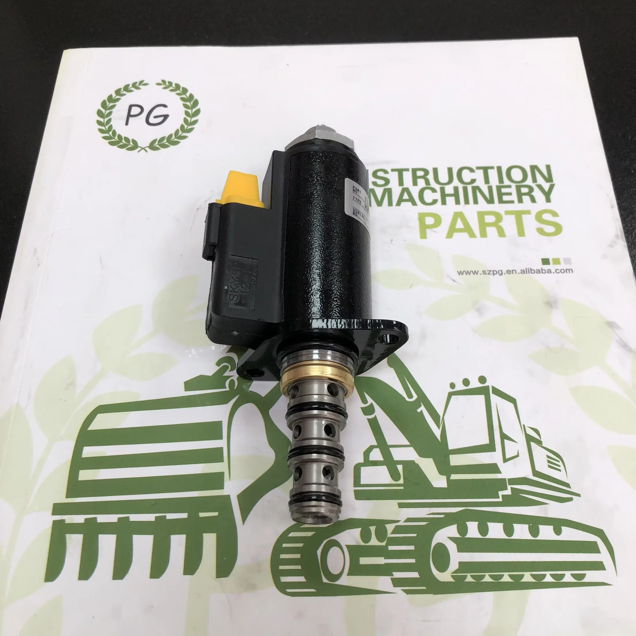 For Construction Machinery Parts Rotary Hydraulic Solenoid Valve Excavator 111-9916 1119916 for E320B E312B E330B 5
