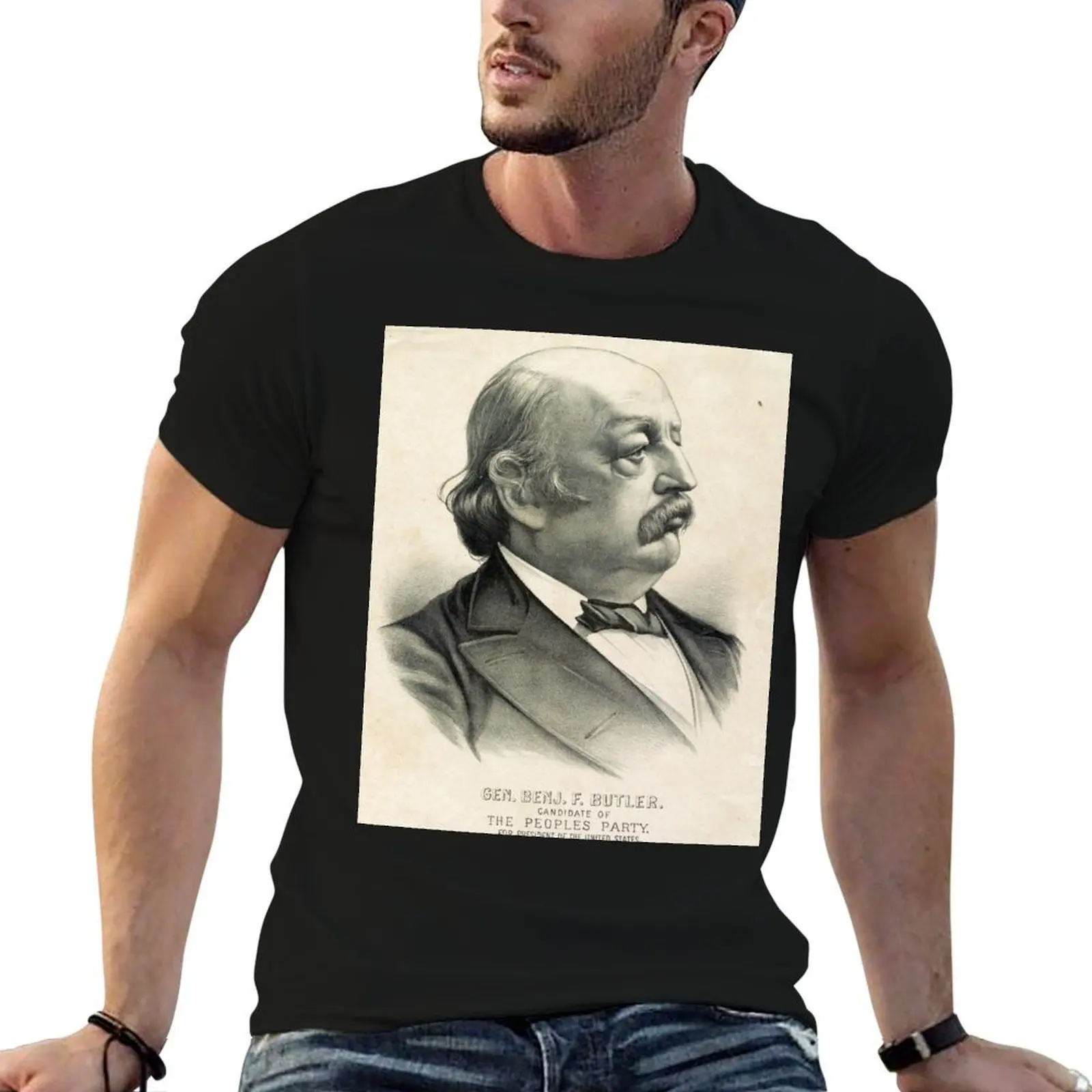 Gen. Benj. F. Butler - candidate of the peoples party, for president - 1884 - Currier & Ives T-Shirt