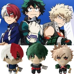 My Hero Academia Plush Toy Anime  Izuku Midoriya Katsuki Bakugou Shouto Todoroki Cartoon Doll Padding Classic Cute Gift Kids Toy