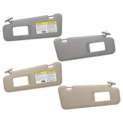For Toyota Highlander 2008 2009 2010 2011 2012 2013 Car Interior Sun Visor Left/Right Car Sun Shield with Mirror and Light