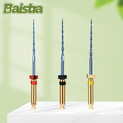 3 Pcs/Pack BAISTRA Dental Reciprocating Blue Endodontic Files Niti Rotary Root Canal Heat Activated 21/25 mm