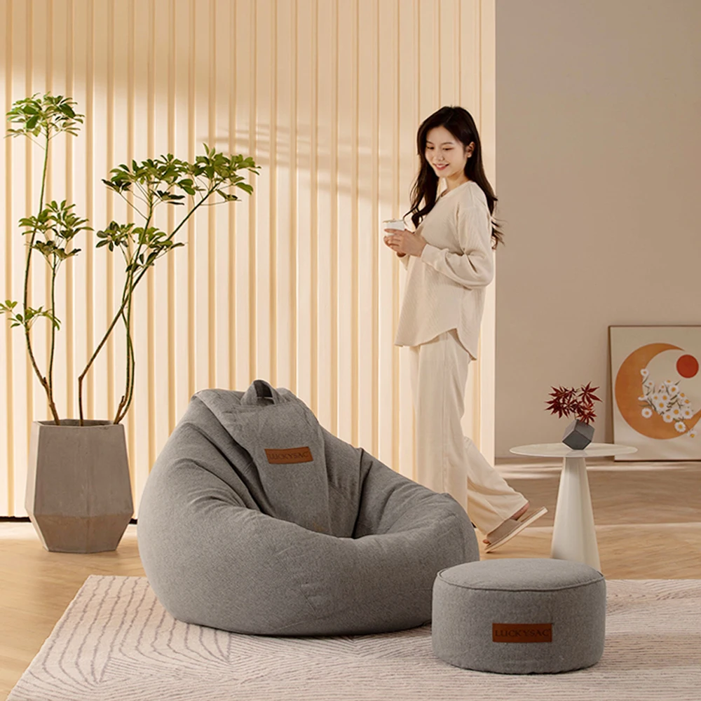맞춤형 럭키삭 다용도 세탁 가능 빈백 소파 휴대용 실내 - Kids Outdoor Bean Bag Chair 리뷰 및 가격