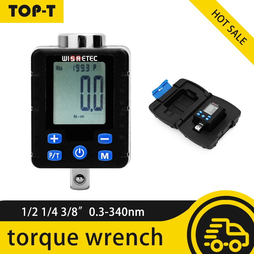 Digital 1/2 1/4 Torque Wrench Universal 3/8