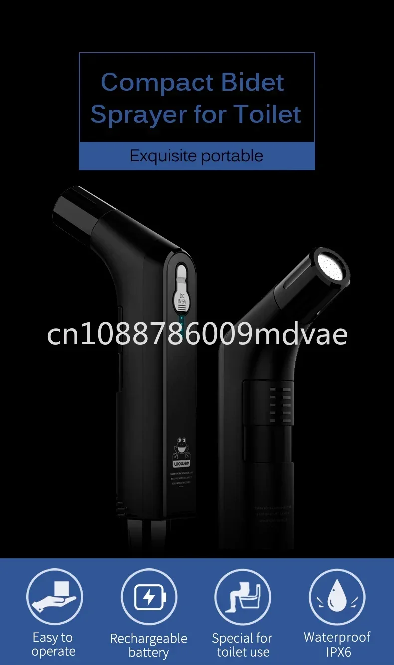 

hygiene cleaning for Muslim shattaf compact design all-in-one cleaning set toilet shattaf Latest Portable Travel Bidet sprayer