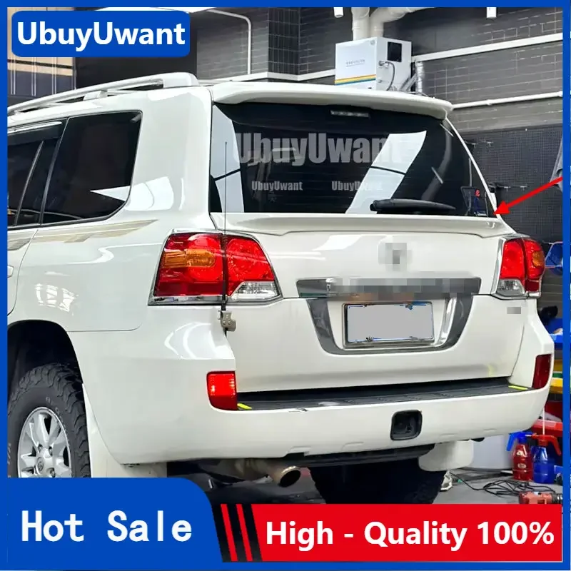 

Спойлер для Toyota Land Cruiser LC200 4000 4700 4600 2008 09 2010 11-2019, материал ABS, аксессуары для заднего крыла багажника автомобиля, комплект кузова