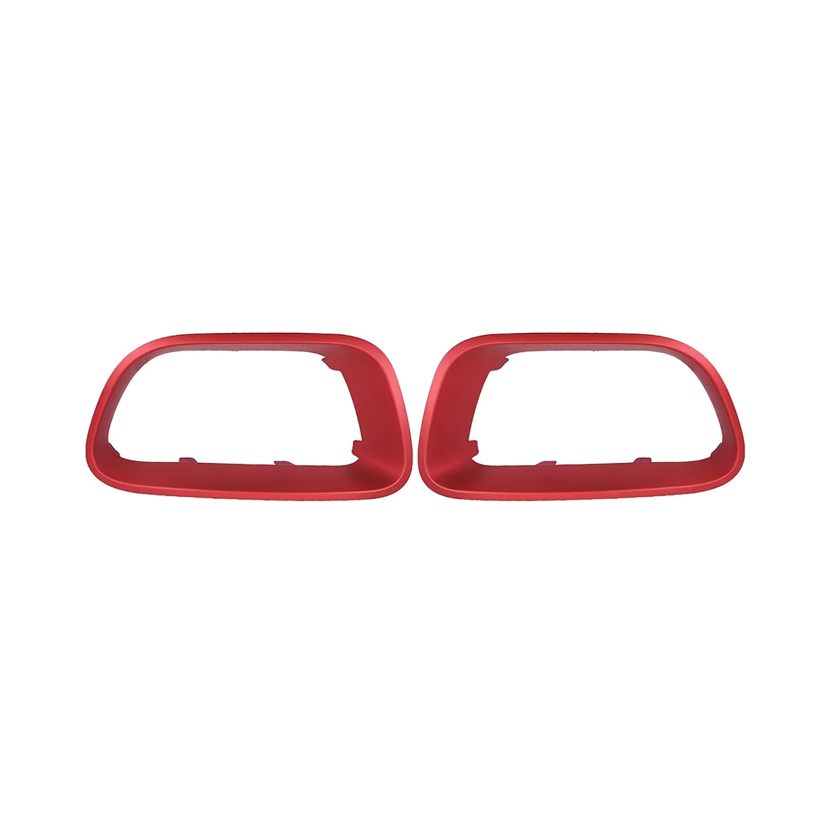 

1Pair Car Front Bumper Decorative Frame Angel Eyes Refit for Citroen C5 Aircross 9817829477 9817829377 Red