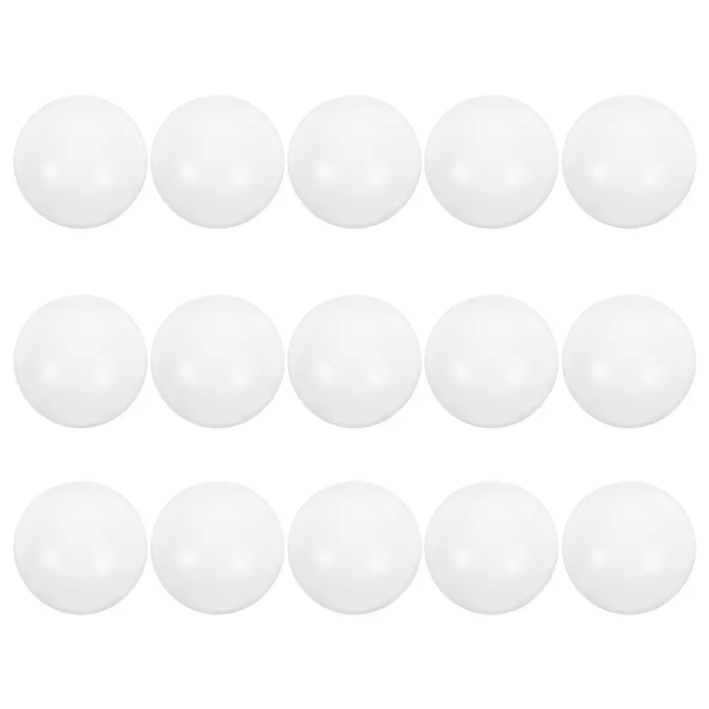 

15Pcs Mini Table Soccer Balls 32Mm White Smooth Foosball Replacement Balls Desktop Football Table Accessories Tiny Soccer Ball