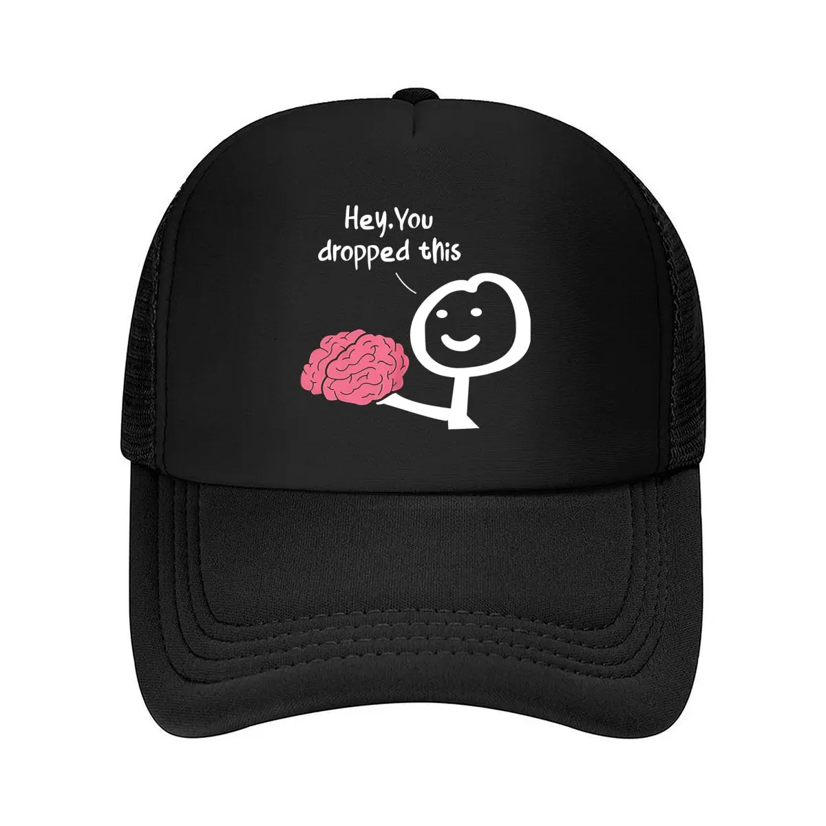 

Сетчатая бейсболка Brain Drop Humorous — вдохновленная химерным текстом и художественным дизайном