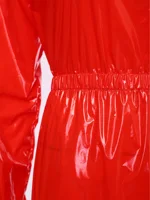 Womens Leotard Waterproof Diaper Over Bodysuit Long Sleeve Elastic Waist Buttoned Crotch Leotard Adaptive Special Needs Clothing - Image 4