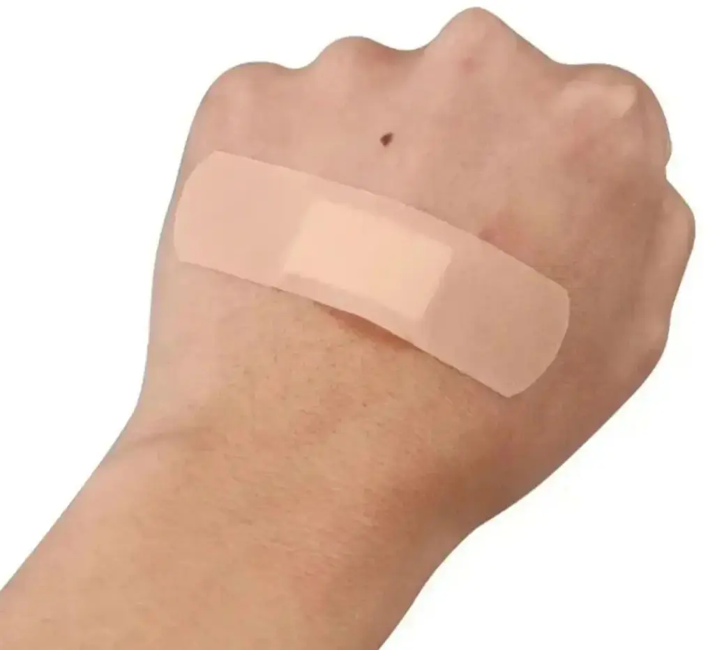 ضمادات لاصقة للإسعافات 100-500 قطعة، جص جروح مقاوم للماء وجيد التهوية للإسعافات الأولية، ضمادة طبية وشاش