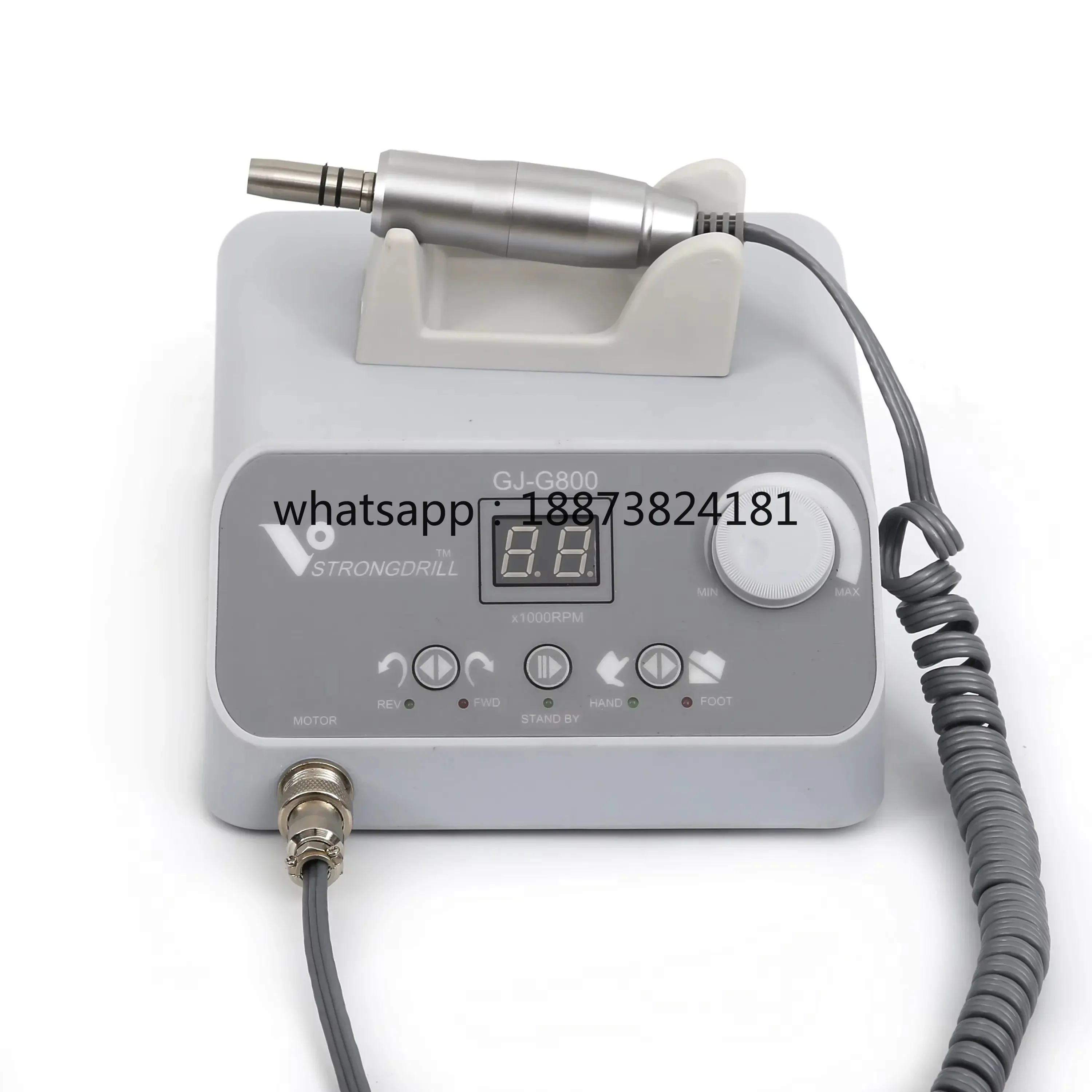 Strong Electric Brushless Micromotor Polishing Micro Motor with E-type Handpiece Connection 50KW Rpm  fast shipping