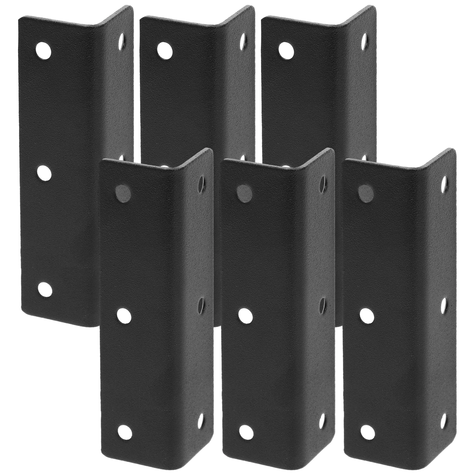 

6pcs Stainless Steel Corner Braces Heavy Duty L-Shaped Metal For Furniture Wood Cabinet 90 Degree Angle Brackets Small
