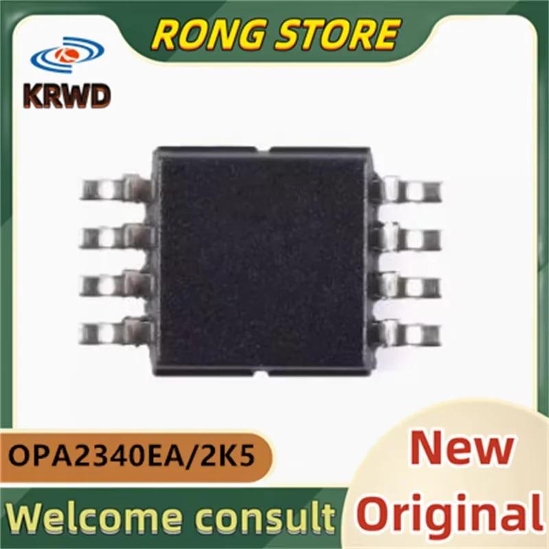 (10PCS）A40A OPA2340 OPA2340EA OPA2340EA/2K5   MSOP8 New and Original Chip IC