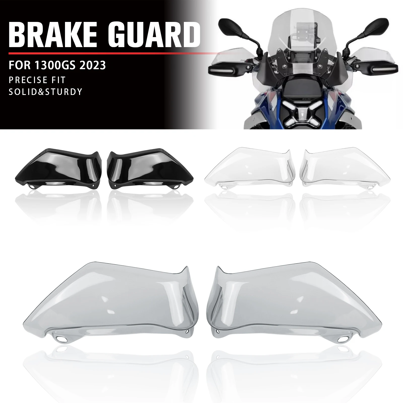 Motorcycle Front Handguard For BMW R1300GS ADV R1300 GS R 1300 GS Adventure 2023-2024 Up Handle Bar Guard Hand Shield Protector