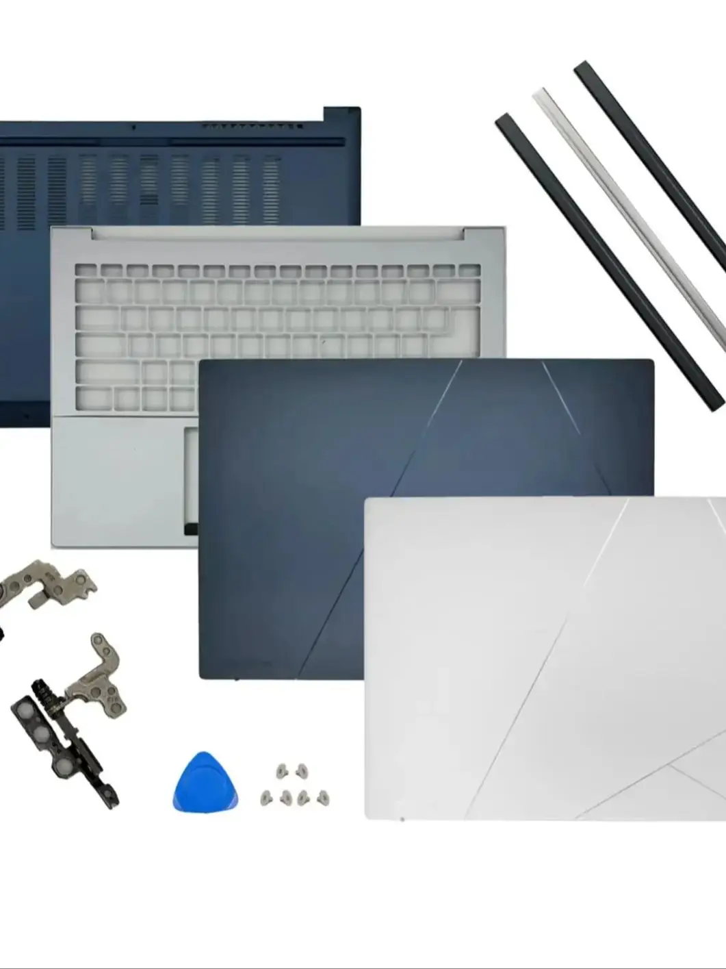 Boîtier pour ordinateur portable ZenBook 14 UX3405 UX3405M UX3405MA modèle 2024, couverture arrière/repose-paume/bas/charnières de remplacement