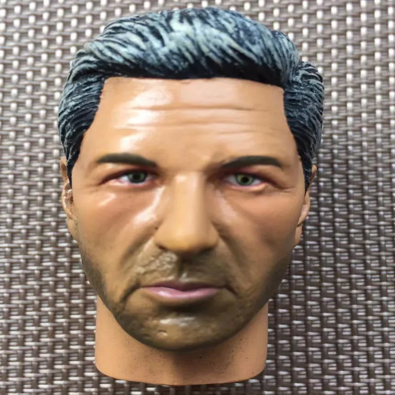 Teste di bambola maschile Trucco di qualità Collezione di figure di bambole Parti di bambole Uomini famosi Stelle Teste di bambola con faccia rara Accessori giocattolo fai da te