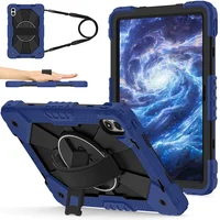 Funda para tableta Redmi pad 2 pro 12,1 2025, Funda a prueba de golpes Redmi pad pro 12,1 ""2024 soporte de rotación 360, Funda con correa para hombro y mano