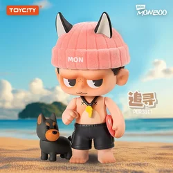 MONBOO THE CAMPING DAIRY Series Blind Box Mystery Box Dolls Kawaii Action Anime Figure Blind Box Toys Gift