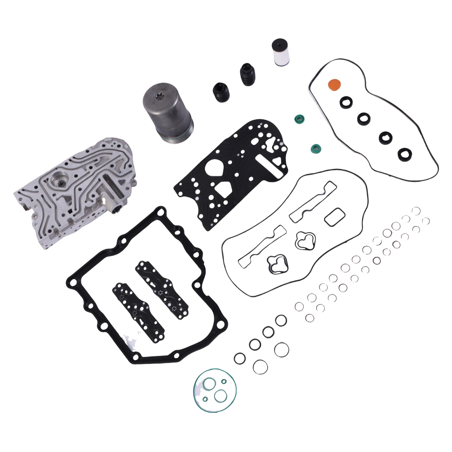 

1Set DQ200 0AM DSG Transmission Valve Body Repair Kit Accumulator for AUDI A1 A3 Q3 VW Altea Ibiza Beetle Bora Golf Polo Touran