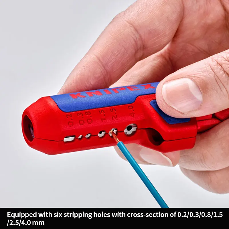 KNIPEX 16 95 01 SB Universal Right Handed Stripping Tool 3-in-1 Ergonomic Stripping Wire Cutter Multifunctional Hand Tools