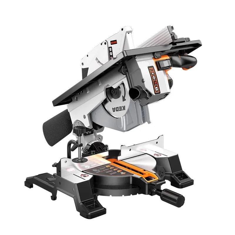 Electric Compound Saw 10 Inch Table Saw Miter Cutting Boundary Aluminum Machine 45° Woodworking Dual Purpose All-in-One Machine