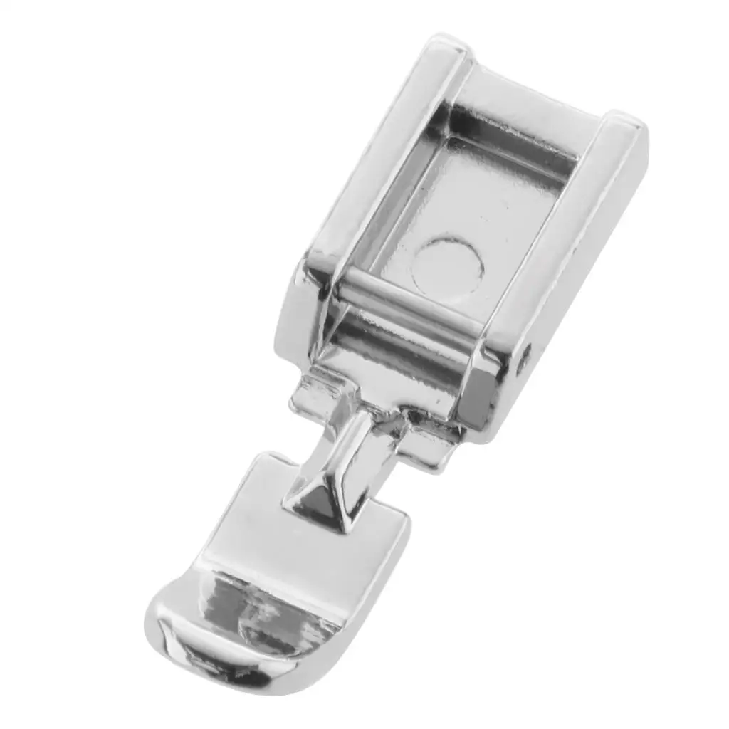 

Односторонняя регулируемая прижимная лапка для молнии, универсальный металлический аксессуар для швейных машин с низким выступом.