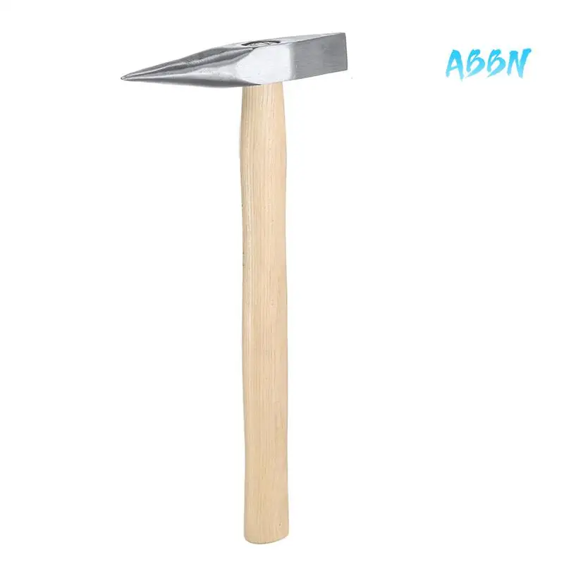 

ABBN-2 Pcs 9 Oz Welding Chipping Hammer Steel Tack-Hammer Electrician's Hammer With Wooden Handle For Removing Repairing