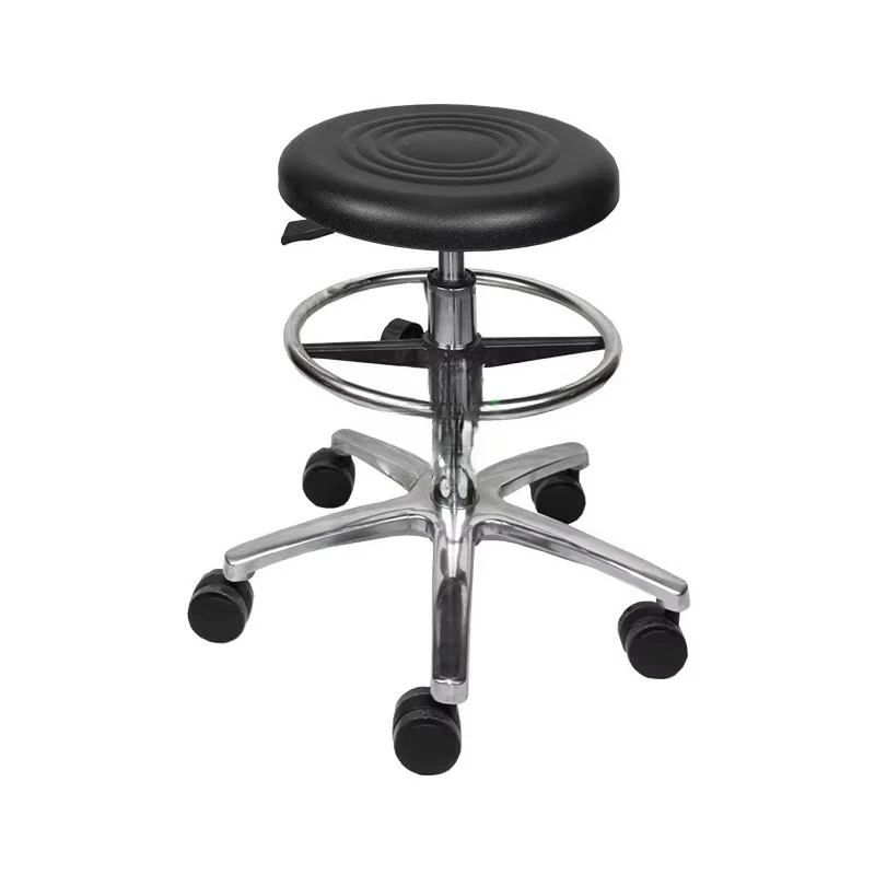 Adjustable modern anti-static laboratory chair with ergonomic seat