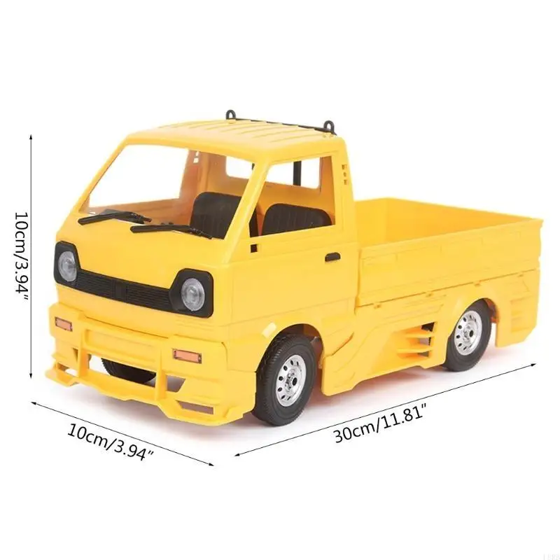 Kits simulation corps armure entourés pour WPL D12 1/10 RC Parties mise à niveau voiture L8RB