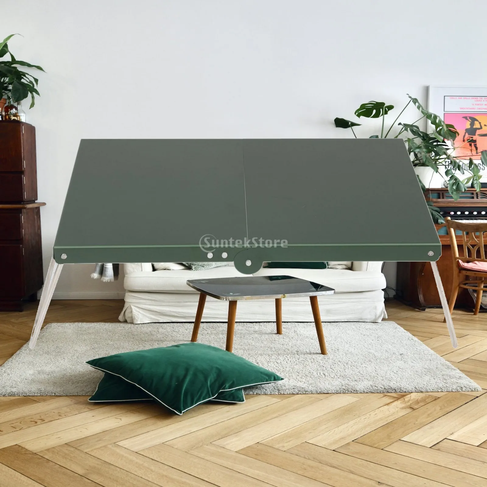 Camping Folding Table Camping Furniture Aluminum Alloy for BBQ Travel Picnic