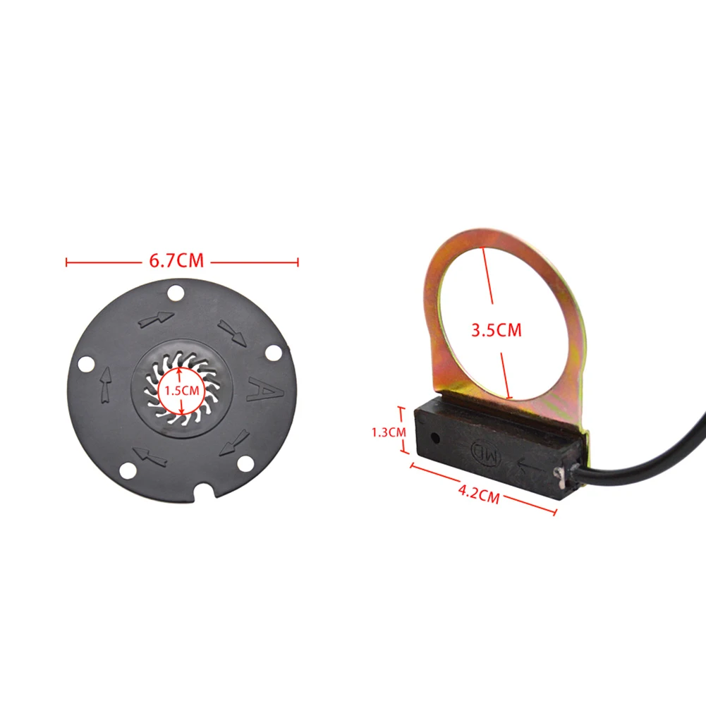 

Brake Lever Electric Bike Controller Compact Size Easy Installation Intelligent Identification Handle Diameter 2.2CM