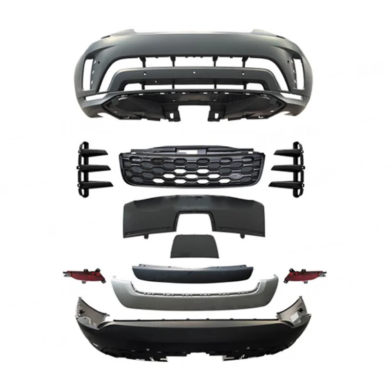 

For 2017-2020 for Land Rover Discovery 5 Exterior Bumper Kit Front and Rear Upgrade and Replacement for Auto Body New Model