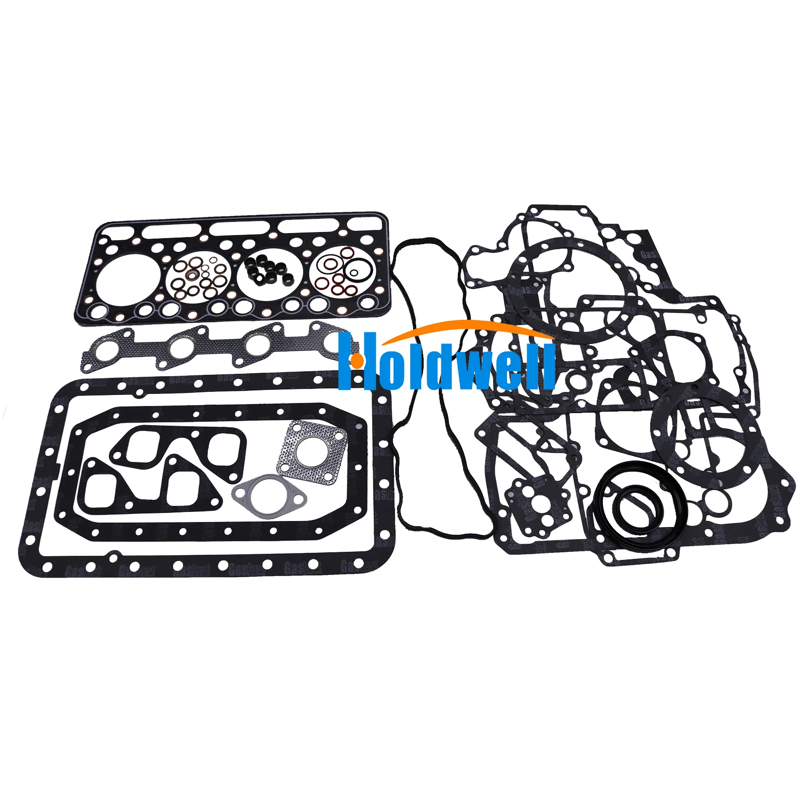 Holdwell Full Gasket Kit 07916-24305 0791624305 for Kubota Engine V1902