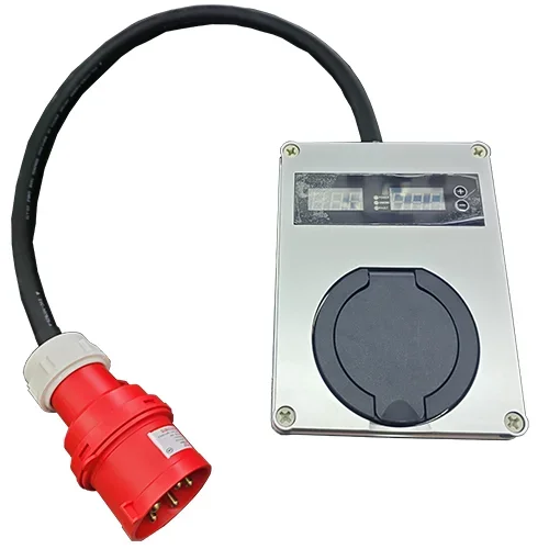 

New 22Kw Wall-mounted Electric Vehicle Fast Charging Station Type 2 AC EV Charger Wallbox for EV Car Pile