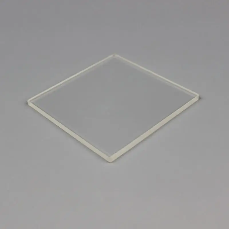 1pcs double-sided polished transparent fused silica glass plate 30mm*30mm*1mm quartz glass square plate