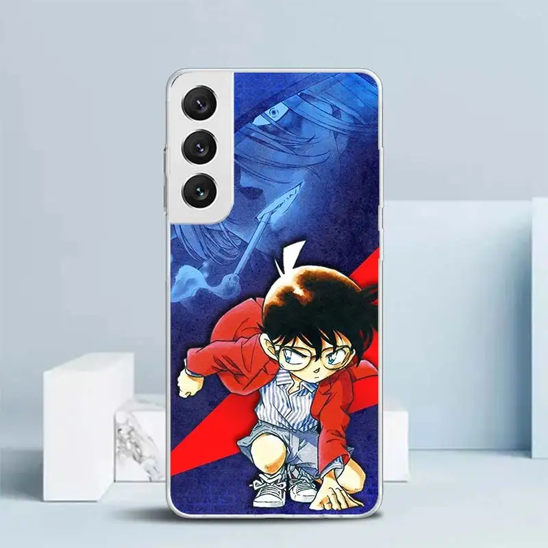 Anime Detective-Conan Soft Cover for Samsung Galaxy S24 S23 S22 S21 Ultra Print Phone Case S20 FE S10 Plus S10E S9 S8 + Coque