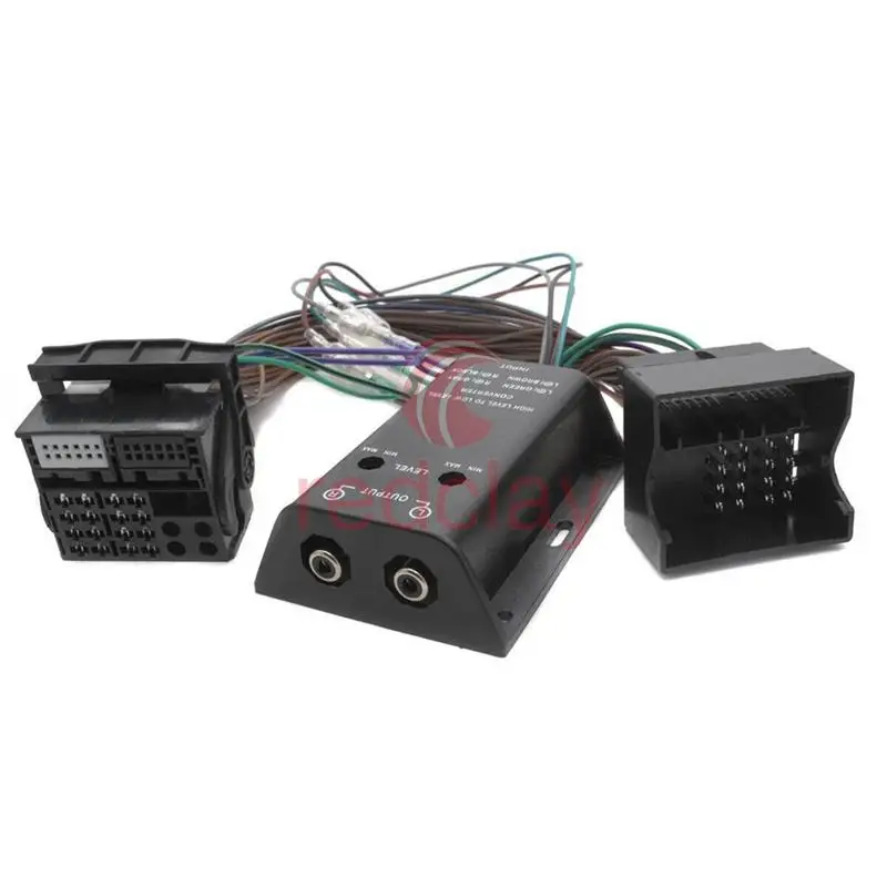 2-Channel High-Low Adapter Parts For Quadlock Radio For VW, BMW, Seat, Skoda, Ford